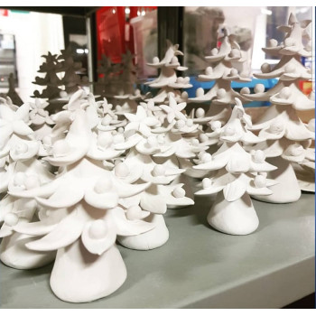 TB A131/P - Albero con palline - cm 14