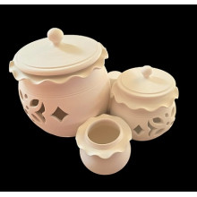 LE13 - Set caffè traforato LE13 - Set caffè traforato