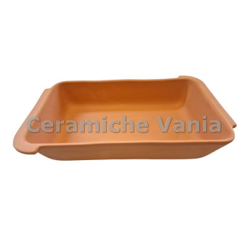 PIR009 - PIROFILA RETTANGOLARE MODERNA DA FORNO cm 37x25x8H