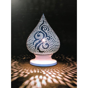 K058T/40 - Lampada goccia traforo tribale / 40.cm