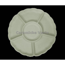 TB A074 - Antipastiera tonda fiore - cm.40 TB A074 - Antipastiera tonda fiore - cm.40