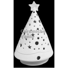 TB A130/G - Albero a pois a scatola traforato - cm 24 TB A130/G - Albero a pois a scatola traforato - cm 24