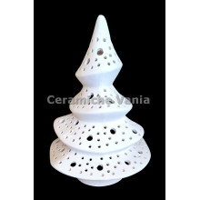 TB A134 - Albero moderno traforato - cm 24 TB A134 - Albero moderno traforato - cm 24