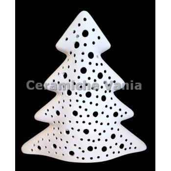 TB A135 - Albero schiacciato traforato - cm 21