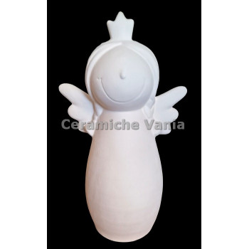 TB A138/P - Angelo con trecce - cm.18