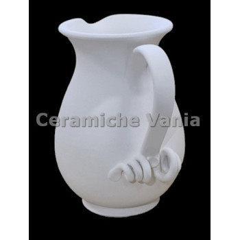 TB B181 - Brocca con ricciolo al tornio - cm.1.5 L