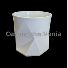 TB B184 - Bicchiere sfaccettato - cm.9x8.5 TB B184 - Bicchiere sfaccettato - cm.9x8.5