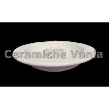 TB C233 - Candeliere con bordo piatto - cm.12