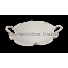 TB F053 - Fruttiera manici treccia - cm.25 TB F053 - Fruttiera manici treccia - cm.25