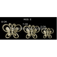 TB K030/E - Farfalle traforate con tondi pieni mod. E  TB K030/E - Farfalle traforate con tondi pieni mod. E