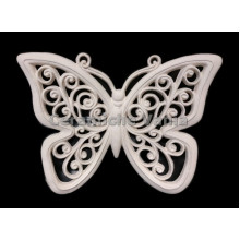TB K030/O - Farfalla traforata ricci nuova TB K030/O - Farfalla traforata ricci nuova