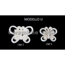 TB K030/U - Farfalla traforata con coccinella e fiori mod. U TB K030/U - Farfalla traforata con coccinella e fiori mod. U