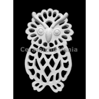 TB K054 - Gufo traforato 28x16 cm