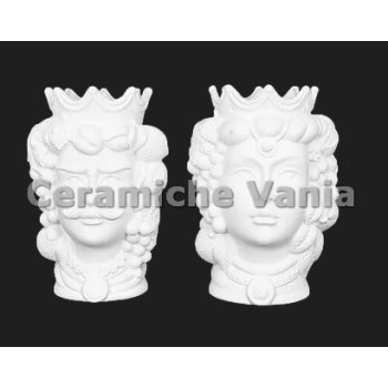 TB M028/25 - Testa di Moro coppia modello frutta - cm.25