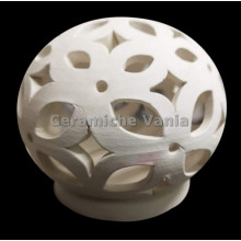 TB S156 - Sfera traforata con piattino TB S156 - Sfera traforata con piattino