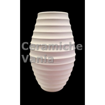 TB V168/35 - Vaso rigato - cm. 35