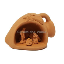 NA014 - Presepe mignon anfora cm 5H NA014 - Presepe mignon anfora cm 5H