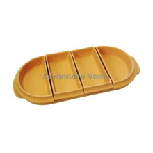 A060 - Antipastiera 4 vaschette A060 - Antipastiera 4 vaschette