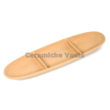 A064 - Antipastiera ovale divisore x 3 / 41 x 11.cm A064 - Antipastiera ovale divisore x 3 / 41 x 11.cm
