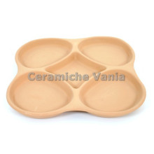 A066 - Antipastiera quadrata 5 scomparti / 38 x 38.cm A066 - Antipastiera quadrata 5 scomparti / 38 x 38.cm