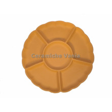 A074 - Antipastiera tonda fiore / 40.cm A074 - Antipastiera tonda fiore / 40.cm