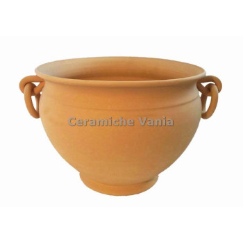 C001/40 - Caspot con anelli / 40.cm