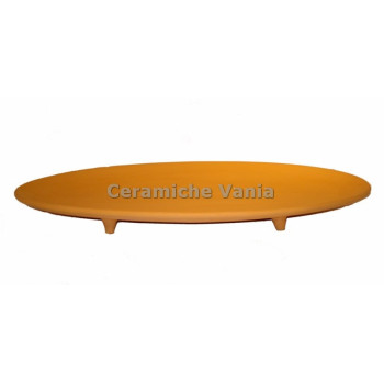 C129 - Centrotavola barca con piedini / 52.cm