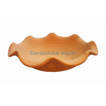 F011/15 - Fruttiera bassa smerlata / 15.cm