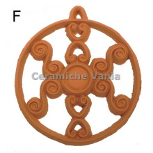 K041/F - Addobbo traforato palla / 10.cm K041/F - Addobbo traforato palla / 10.cm