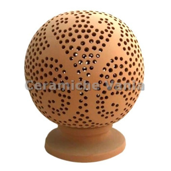 K056SS/30 - Lampada sfera traforo doppia S / 30.cm