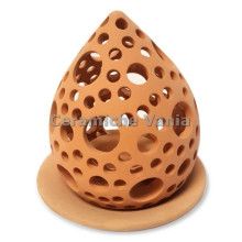 K063- Porta candeline modello bolle con piattino K063- Porta candeline modello bolle con piattino