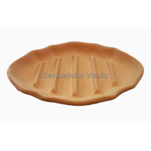 P067 - Portasapone ovale rigato  P067 - Portasapone ovale rigato