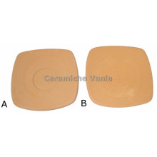 P068/A - Piatto quadrato caffè / 11x11.cm P068/A - Piatto quadrato caffè / 11x11.cm