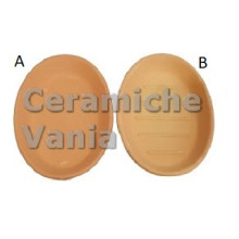 P126/A - Portasapone ovale s. righe / 13.cm P126/A - Portasapone ovale s. righe / 13.cm