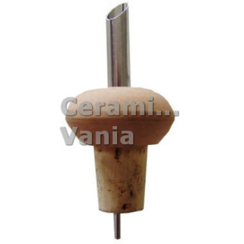 T040COMP - Tappo bombato con dosatore acciaio