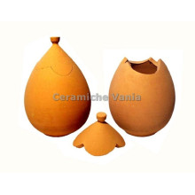 U001 - Uova scatolina con pomellino / 10.cm U001 - Uova scatolina con pomellino / 10.cm