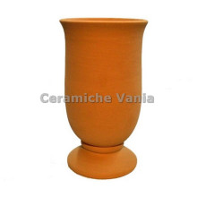 V006 - Vaso fiori con piede / 25.cm V006 - Vaso fiori con piede / 25.cm