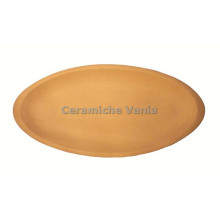 V035/38F - Vassoio pesce fondo con bordino - cm.38x4.5h V035/38F - Vassoio pesce fondo con bordino - cm.38x4.5h