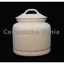 TB B074/P - Barattolo liscia ovale - cm.24 x 26 TB B074/P - Barattolo liscia ovale - cm.24 x 26