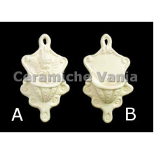 TB H004 - Acquasantiera sagomata - cm.10 TB H004 - Acquasantiera sagomata - cm.10