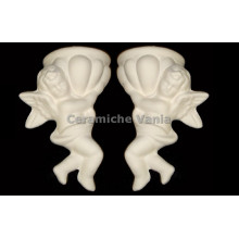 TB H049 - Acquasantiera con angelo - cm. TB H049 - Acquasantiera con angelo - cm.