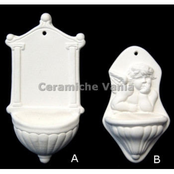 TB H056/BG - Acquasantiera mod. B - cm.14