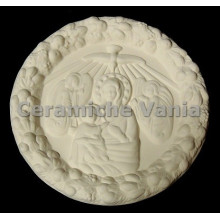 TB H094 - Madonna con bambino Robbiana - cm.32 TB H094 - Madonna con bambino Robbiana - cm.32