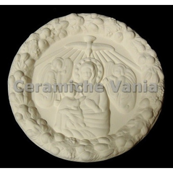 TB H094 - Madonna con bambino Robbiana - cm.32