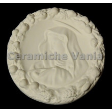 TB H095 - Madonna con bambino Robbiana - cm.25 TB H095 - Madonna con bambino Robbiana - cm.25