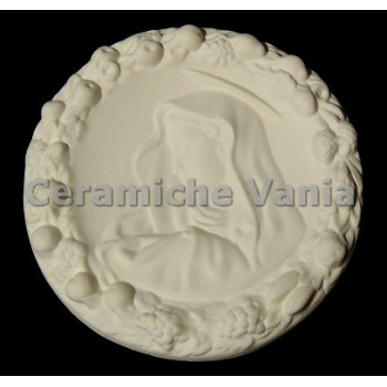 TB H095 - Madonna con bambino Robbiana - cm.25