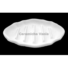 TB P067 - Portasapone ovale rigato sim - cm.13 TB P067 - Portasapone ovale rigato sim - cm.13