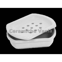 TB P147 - Portasapone doppio - cm. TB P147 - Portasapone doppio - cm.