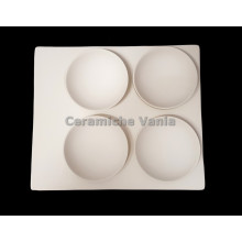 TB P180 - Piatto 4 Vasche con boli - cm.