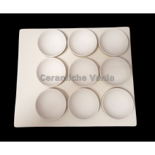 TB P181 - Piatto 9 Vasche con boli - cm.